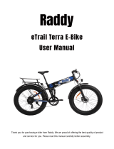 Raddy 735-002-A01 User manual