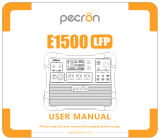 Pecron E1500LFP User manual