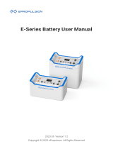 ePropulsion E-Series Lithium Iron Phosphate Battery User manual