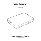 alza power APW-PBS20PDB User manual