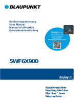 Blaupunkt 5WF6X900 Washing Machine User manual