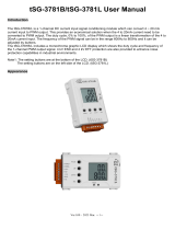 ICP DAS tSG-3781B User manual