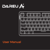 Dareu TK50TF Wireless Keyboard User manual