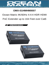 Ocean Matrix OMX-01HMHM0007 User manual