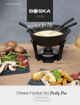 BOSKA Cheese Fondue Set Party Pro User manual