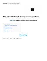 Blink INDOOR User manual