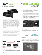AVPro EdgeAC-EXO-X-KIT 8K Fiber Optic Extender Kit