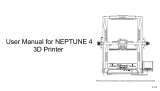 Neptune 4 3D Printer User manual