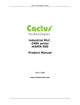 Cactus 240S Series User manual