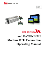 DAUDIN GFMS-RM01S User manual