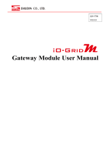 DAUDIN iO-GRID M User manual