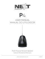 next audiocom Multi Purpose Pendant Speaker User manual