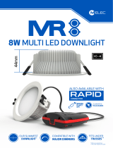 M-ELEC M-ELEC ML-MR8-M-RF 8W Multi LED Downlight User manual