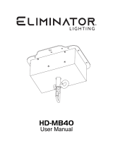 Eliminator Lighting HD-MB40 HD-MB40 User manual