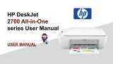 HP DeskJet 2700 User manual