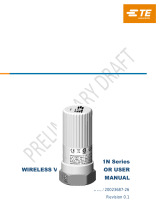 TE Connectivity89X1N Series Wireless Vibration Sensor