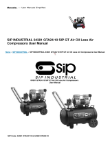 SIP INDUSTRIAL QTA24-10 Air Oil Less Air Compressors User manual