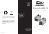 SIP INDUSTRIAL Autoplus Eco180 User manual