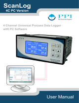 PPI ScanLog 4 Channel Universal Process Data Logger User manual