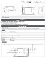 EcoDim 13 Inline Zigbee Dimmer User manual