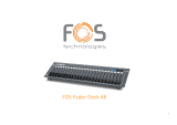 FOS Technologies Fader Desk 48 User manual