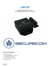 SecureCom DM-RF User manual