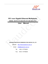 Baudcom BD-FE1-IP-G User manual