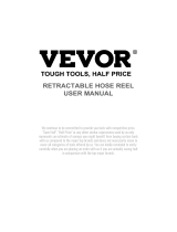VEVOR 20cm-40cm Retractable Hose Reel User manual