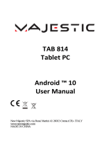 Majestic TAB 814 User manual