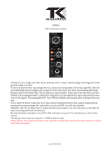 TK Audio SP502 User manual