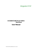 SingularXYZ SV100 User manual