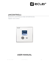 Ecler eMCONTROL1 User manual