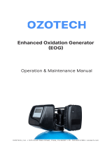Ozotech Enhanced Oxidation Generator User manual