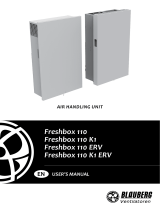 BLAUBERG Freshbox 110 User manual