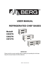 BERG CB36TN User manual