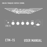 Ashdown CTM 15 User manual