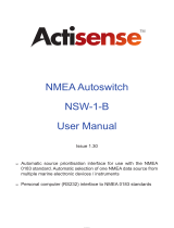 Actisense NSW-1-B User manual