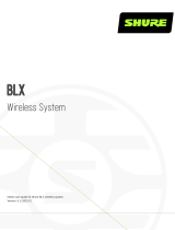 Shure BLX4 User manual