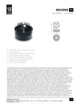 18 Sound ND2080 Super HF Drivers User manual