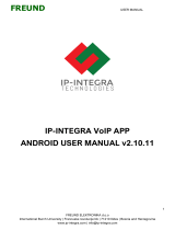 IP-INTEGRA TECHNOLOGIES IP-INTEGRA TECHNOLOGIES VoIP App User manual