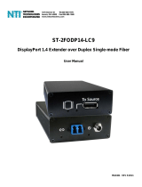 NTI ST-2FODP14-LC9 User manual