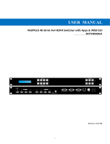 WOLFPACK HDTV4K604x4 User manual