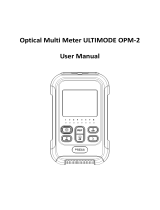 Optical ULTIMODE OPM-2 User manual