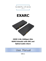 SIMPLIFIED MFG EXARC User manual
