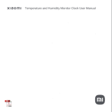 Xiaomi Temperature and Humidity Monitor Clock User manual