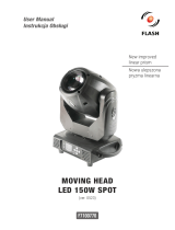 Flash-Butrym Flash-Butrym F7100770 Moving Head LED 150W Spot User manual