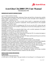 Acer City650 User manual