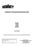 Summit UF15W User manual