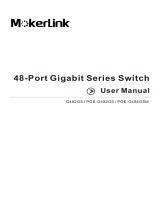 MokerLink G482GS 48 User manual