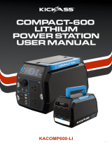 KickAss KACOMP600-LI User manual